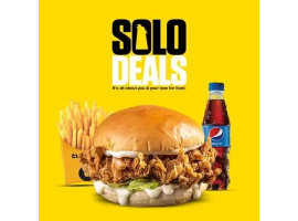 Clucky's Solo Deal 1 For Rs.799/-